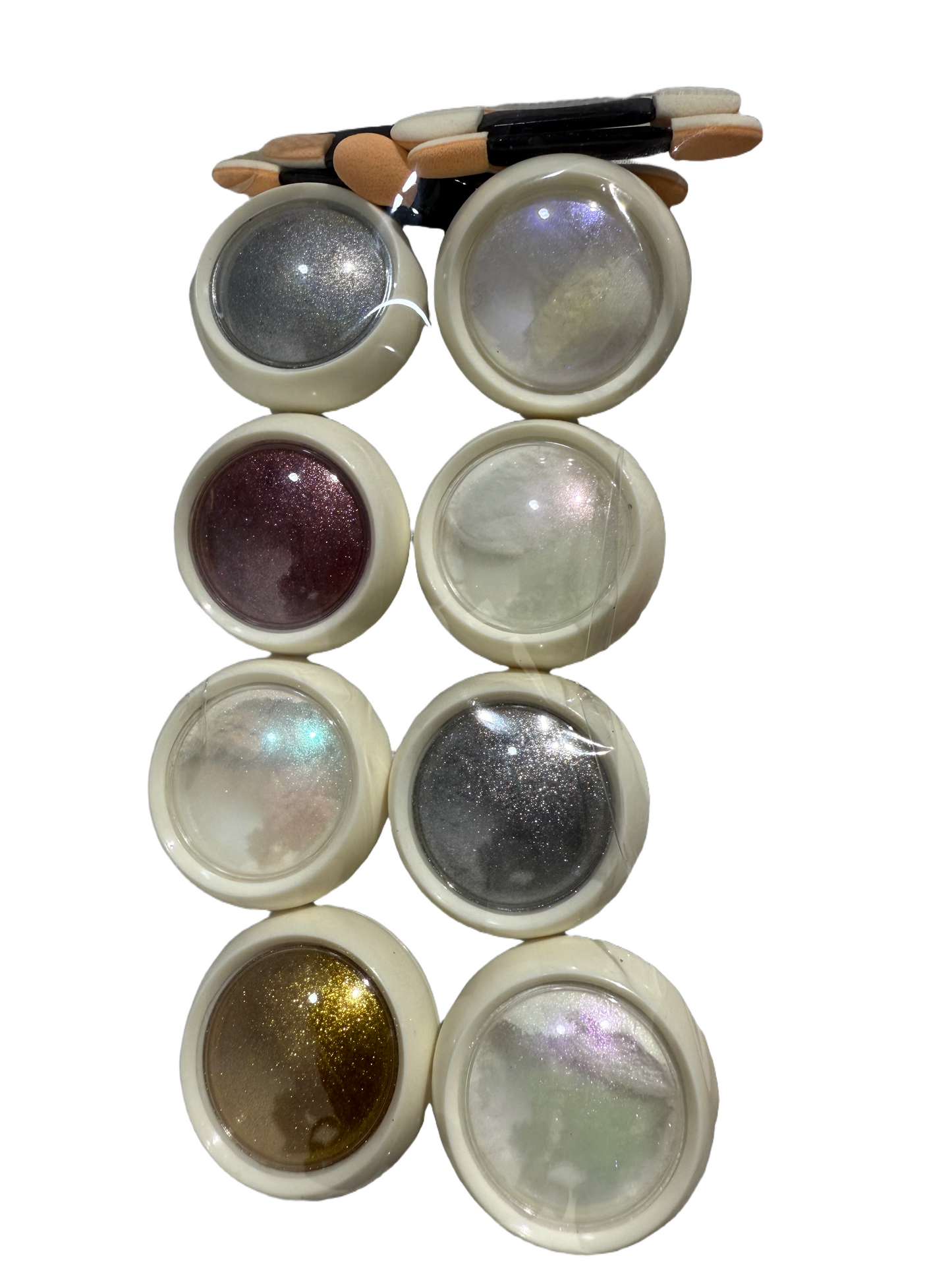 Glazed chrome powder