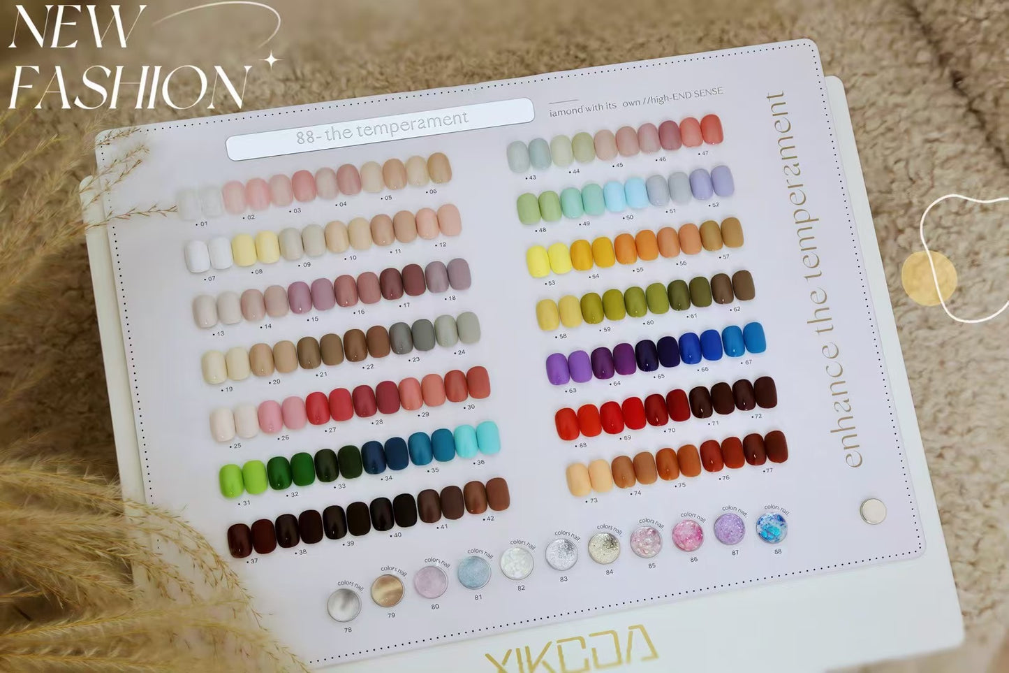 Coffret- 88 vernis semi- permanents