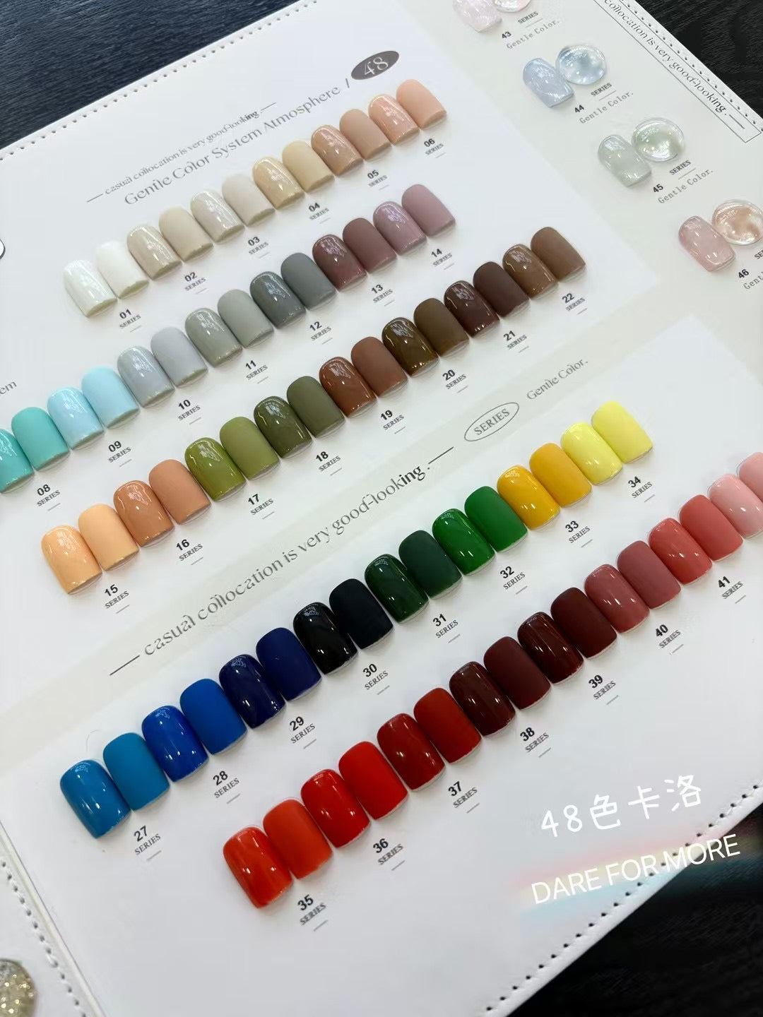 Coffret- 48 Vernis semi-permanents