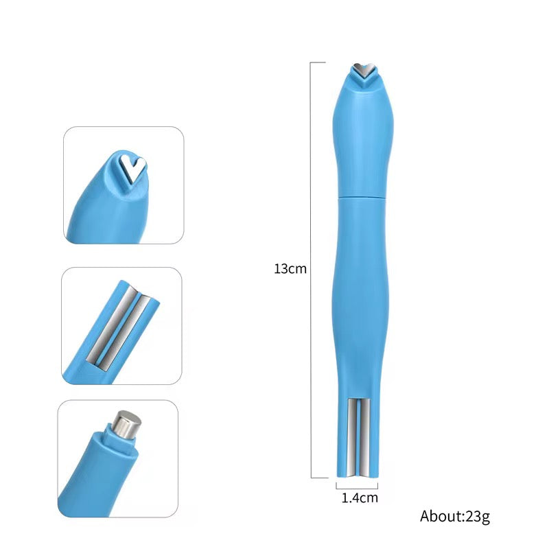 Stylo Aimanté Professionnel 2 en 1 : Effet Œil de Chat & Design Cœur 3D