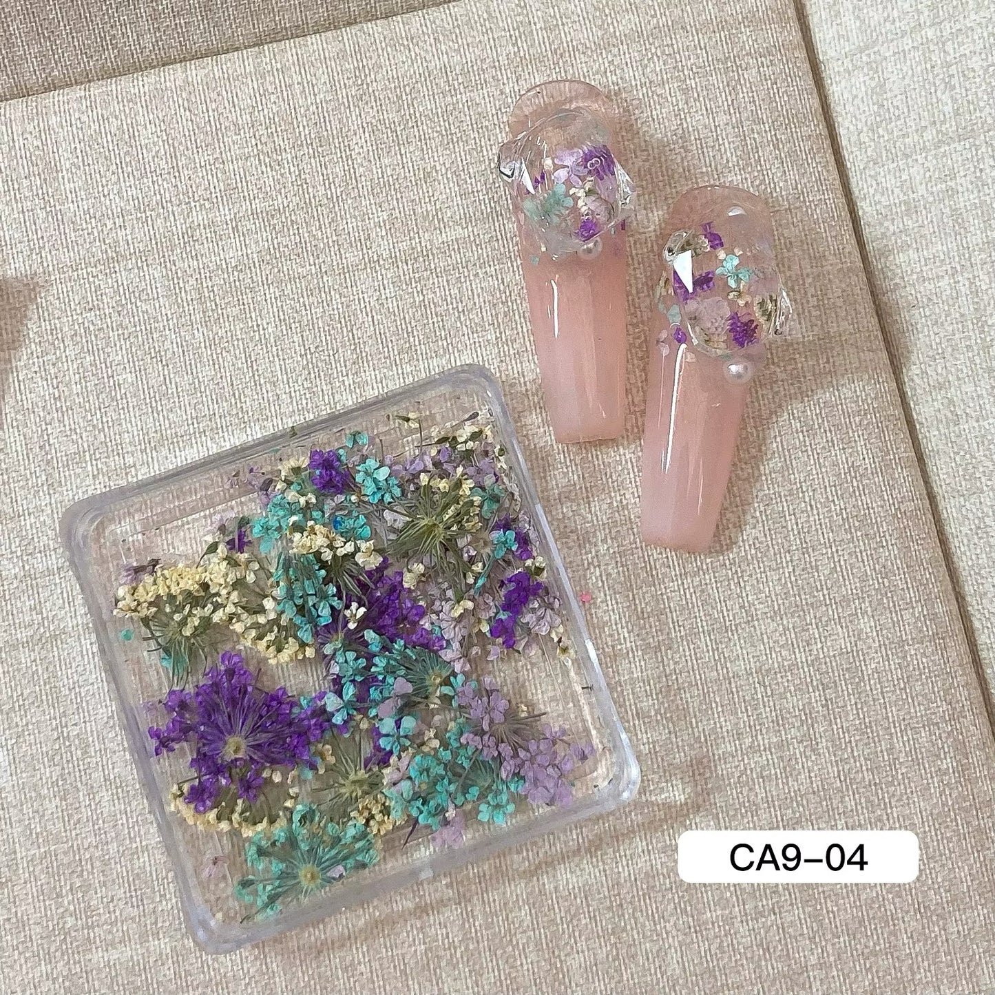 Dry flowers / Nail art