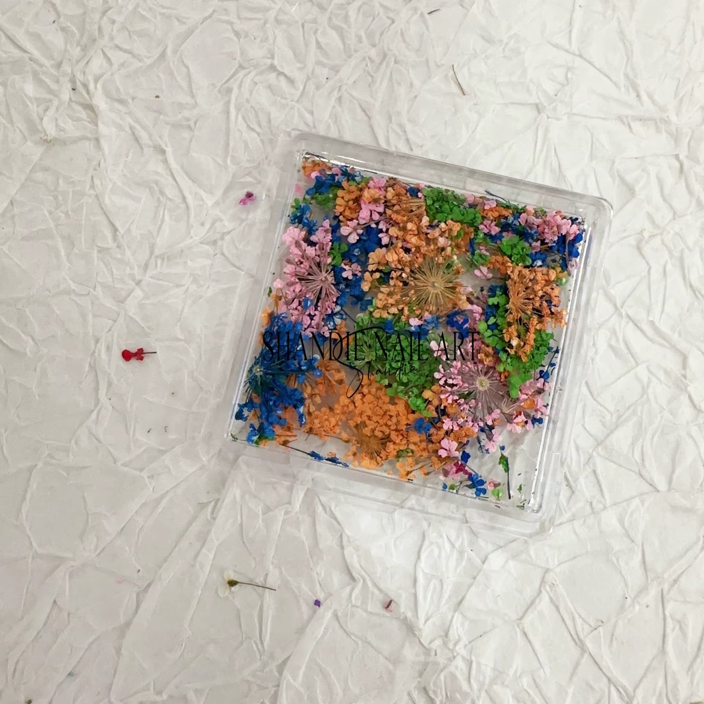 Dry flowers / Nail art
