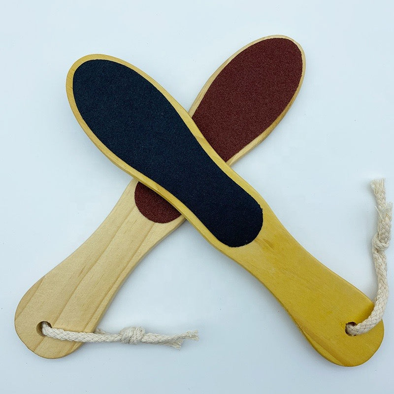 Râpe pédicure en bois