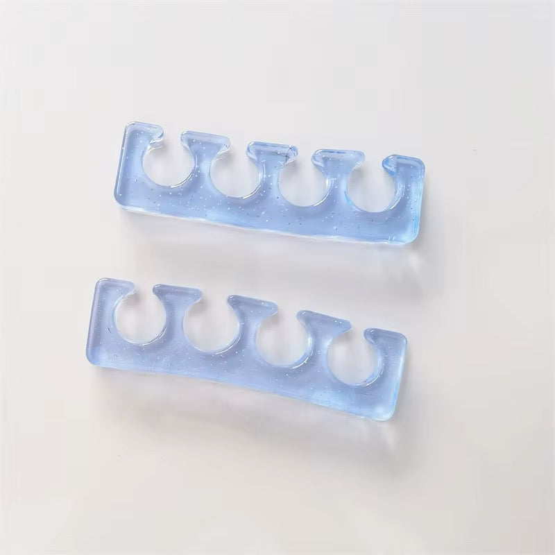 Séparateur d'orteilles en silicone réutilisables