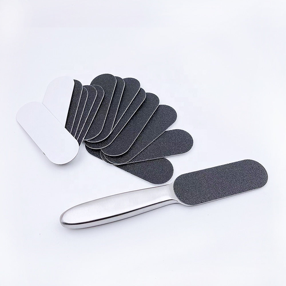 Recharges bandes abrasives jetables pour râpe pédicure