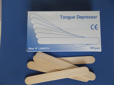 Spatules en bois pour cire chaude / 100pcs