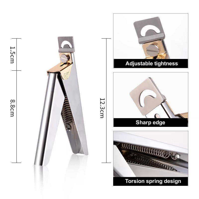 Coupe ongle guillotine pour capsules / Couleur argent