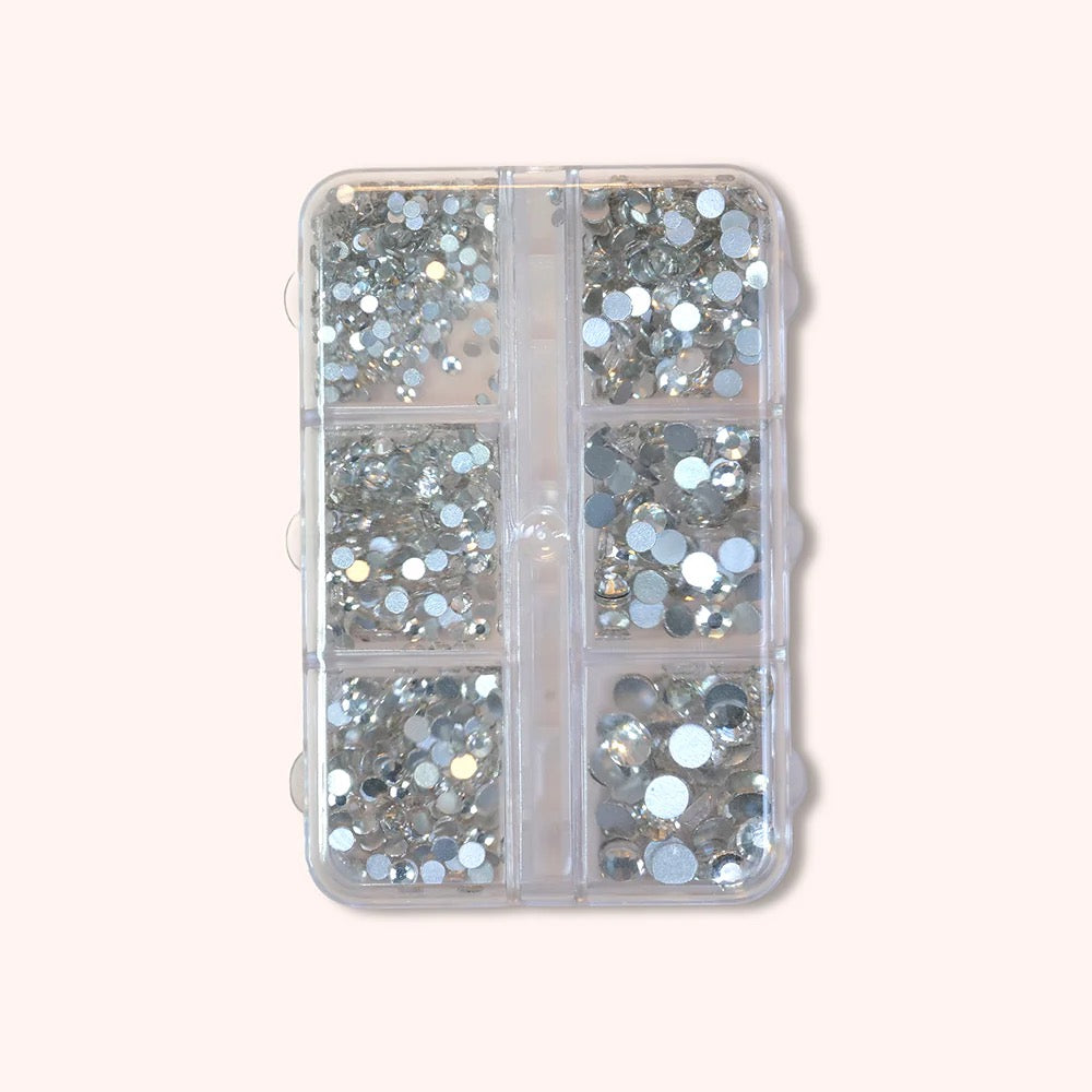 Strass argenté