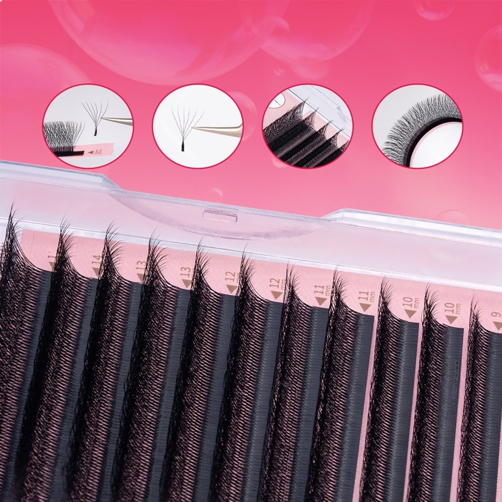 Extensions de cils 6D W - Volume brésilien