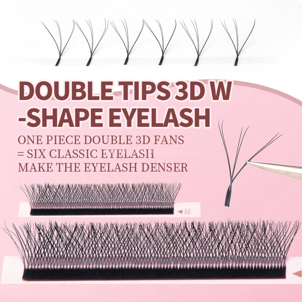 Extensions de cils 3D W - Volume brésilien