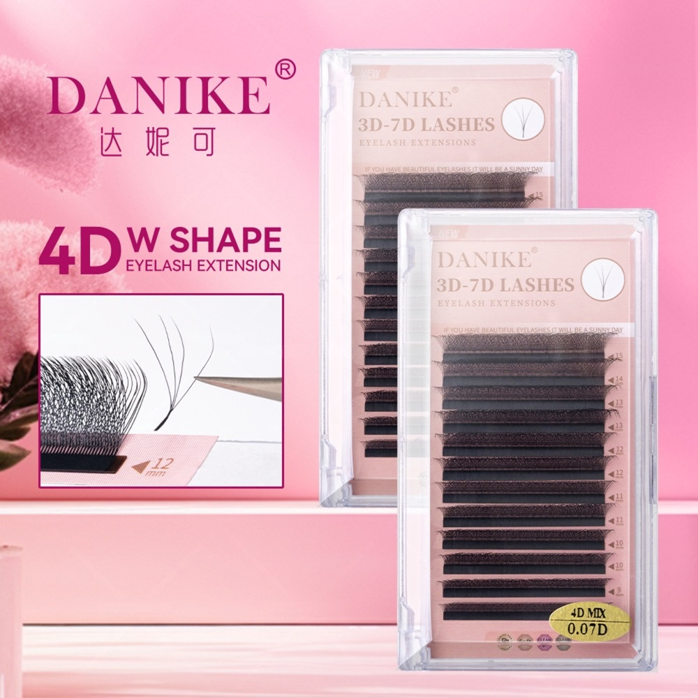 Extensions de cils 4D W - Volume brésilien