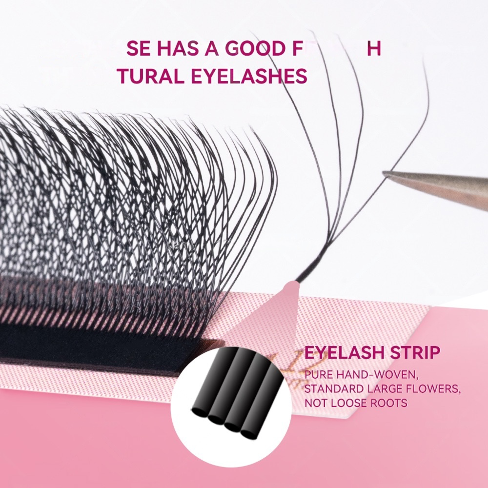 Extensions de cils 4D W - Volume brésilien