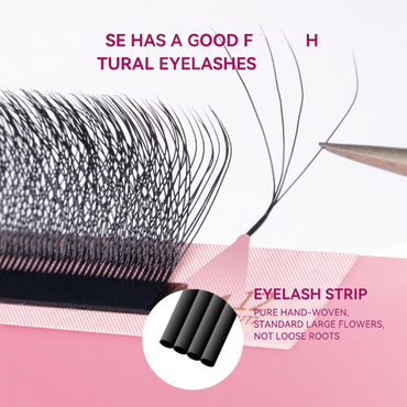 Extensions de cils 4D W - Volume brésilien