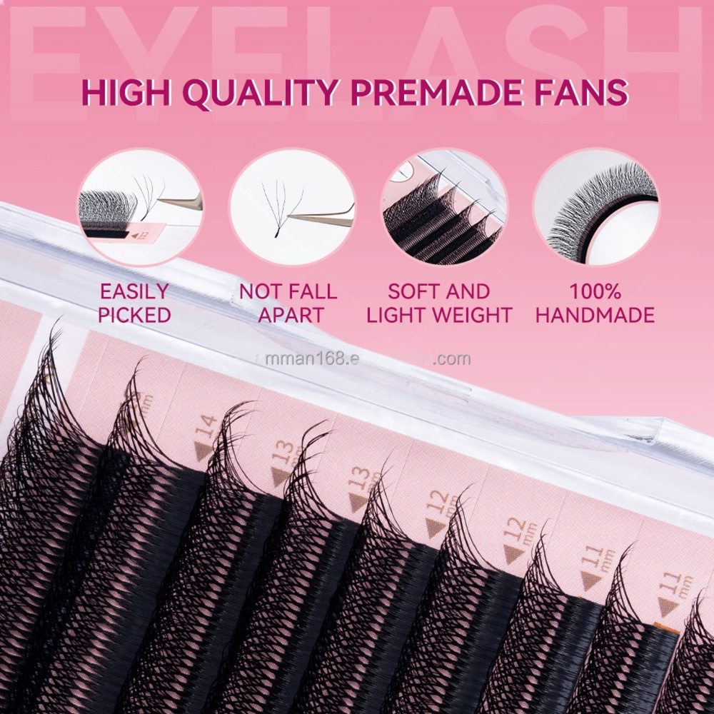 Extensions de cils 4D W - Volume brésilien