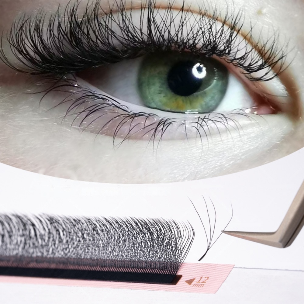 Extensions de cils 4D W - Volume brésilien
