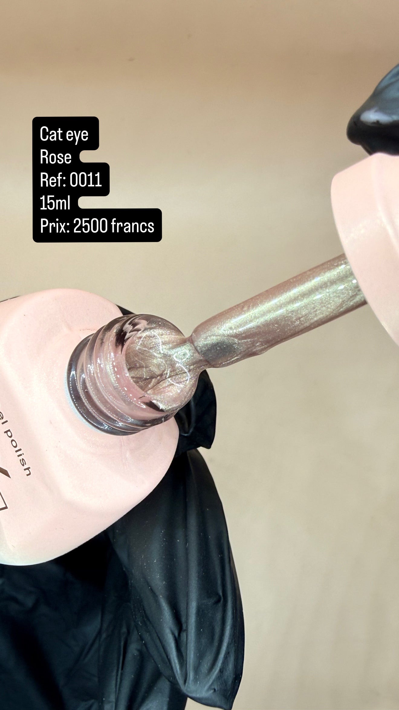 Cat eye rosé - (#003)