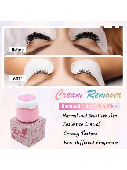 Crème dépose pour cils / 10g
