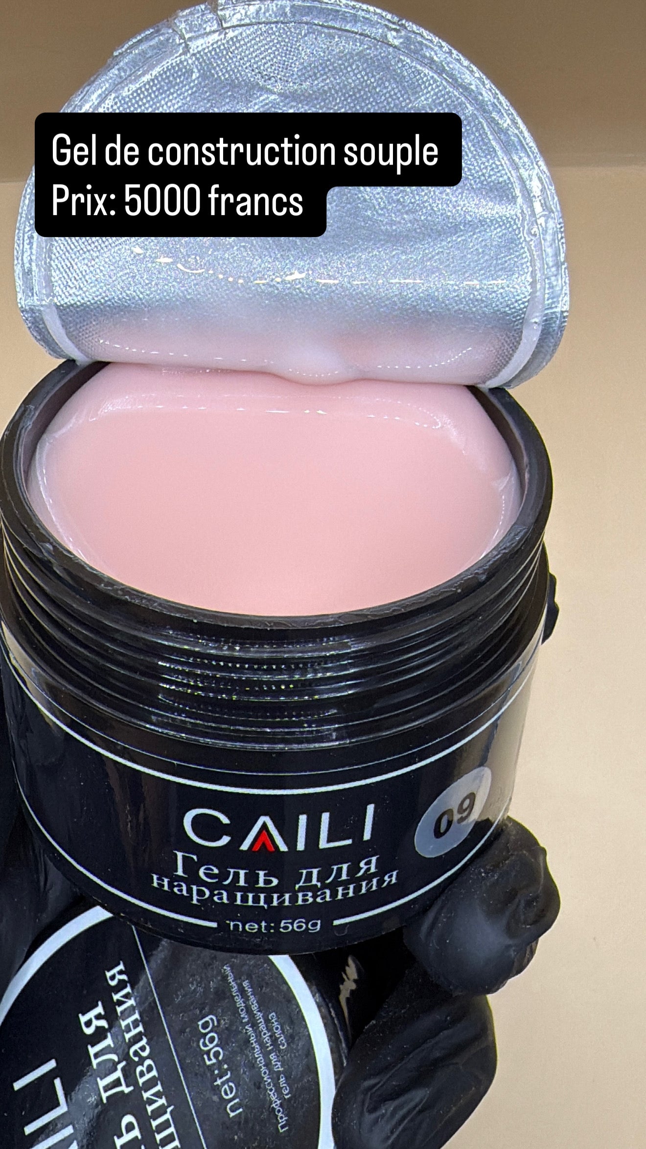 CAILI - Gel de construction - 56g (Grand format)