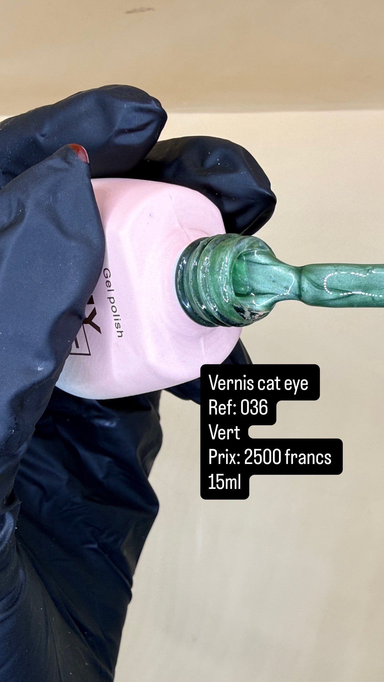 Cat eye vert clair - 36