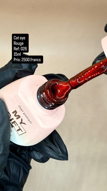 Cat eye - Rouge profond (#30)