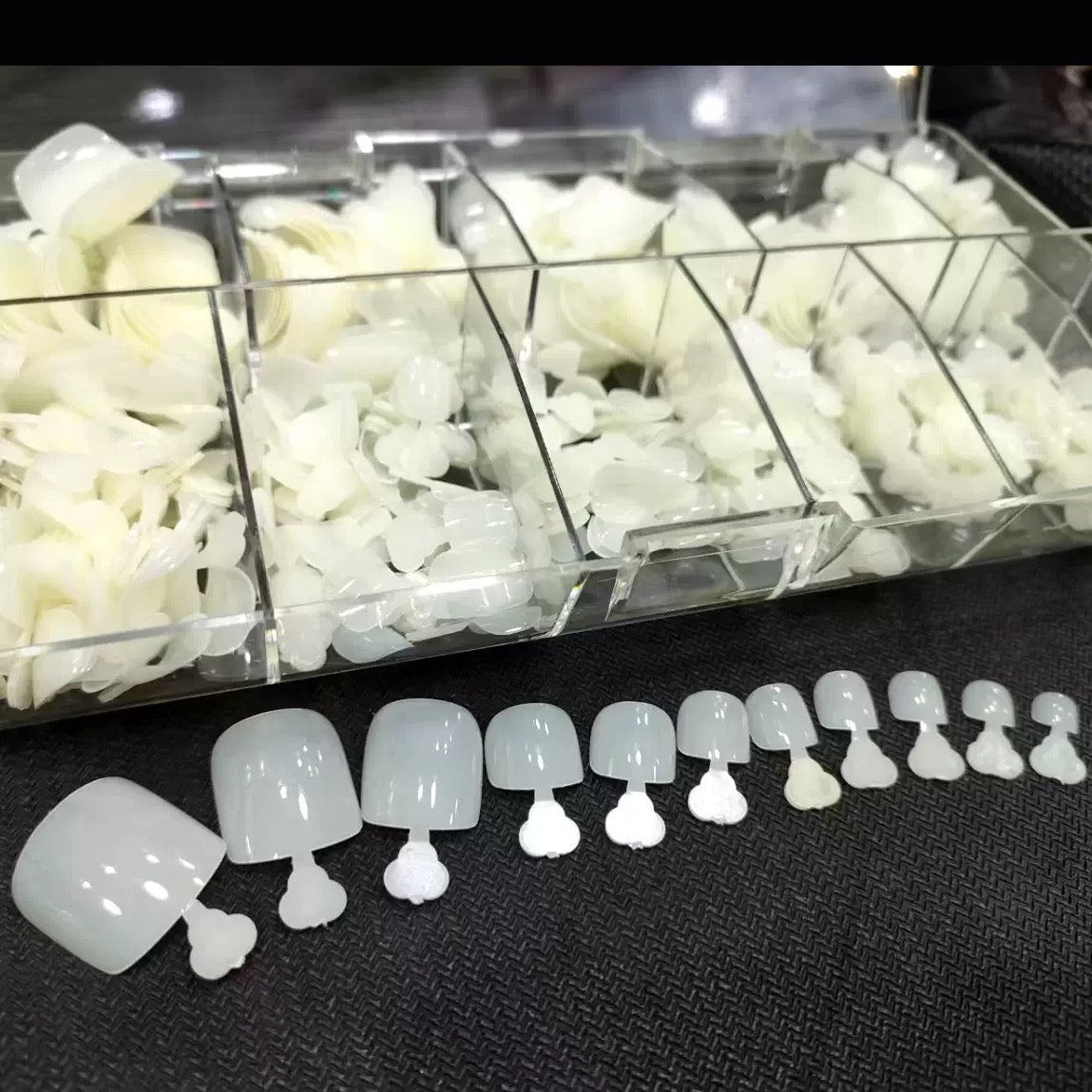 Capsules ongles Blanches