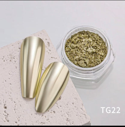 Chrome nail glitter powder