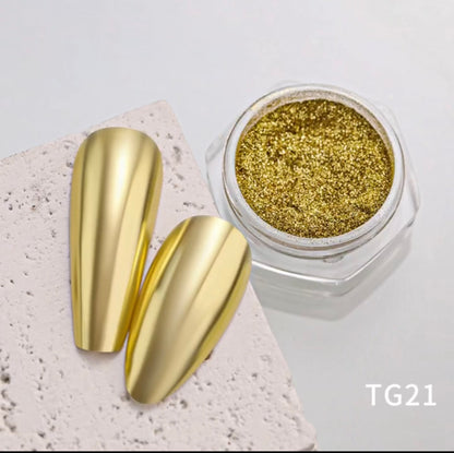 Chrome nail glitter powder