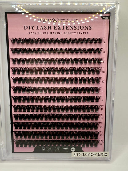 Clusters lashes (Boite mixte)