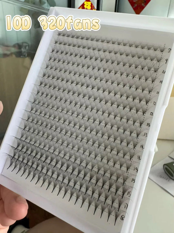 Bouquets de cils préfaits - (0.05) 8 à 18mm