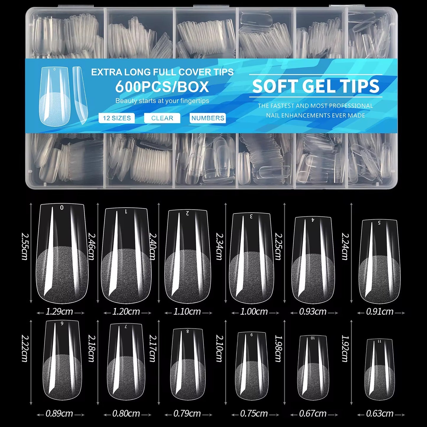 Capsules permanentes 600 pcs