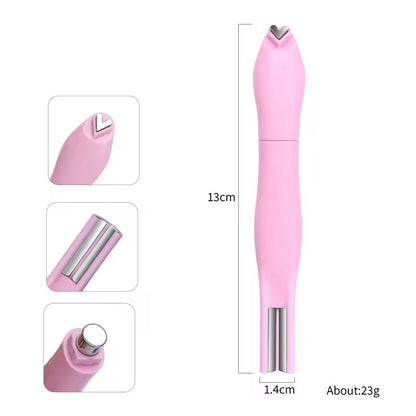 Stylo Aimanté Professionnel 2 en 1 : Effet Œil de Chat & Design Cœur 3D