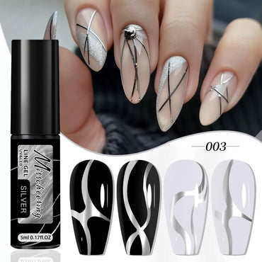 Liner Gel Métallique OR - ARGENT