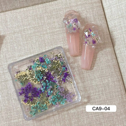 Dry flowers / Nail art