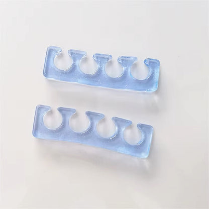 Séparateur d'orteilles en silicone réutilisables