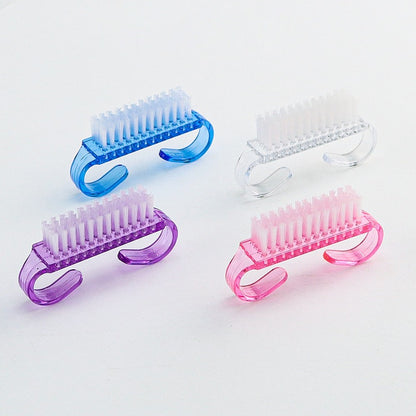 Brosses de nettoyage pour ongles / double poignée