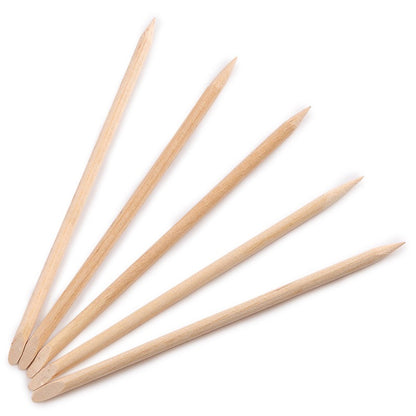 Bâton de manucure en bois / Repousse-cuticules