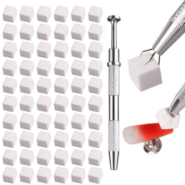 Ombre sponges / 100pcs + 1 stylet