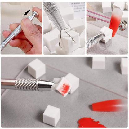 Ombre sponges / 100pcs + 1 stylet