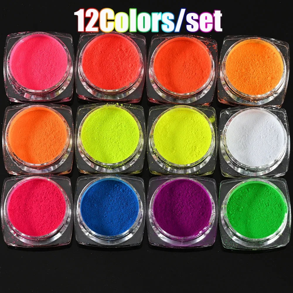 Pigments néons (Set de 12 pcs)