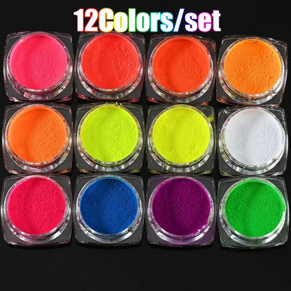 Pigments néons (Set de 12 pcs)
