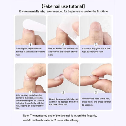 Kit d'application pour press-on nails