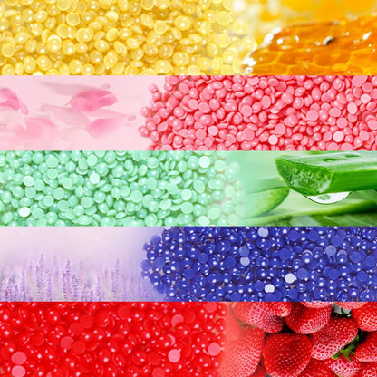 Perles de cire chaude sans bande