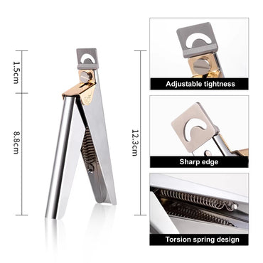 Coupe ongle guillotine pour capsules / Couleur argent