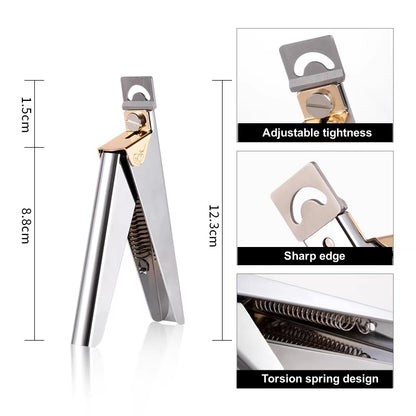 Coupe ongle guillotine pour capsules / Couleur argent