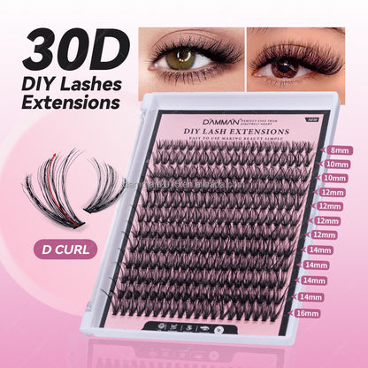 Clusters lashes (Boite mixte)