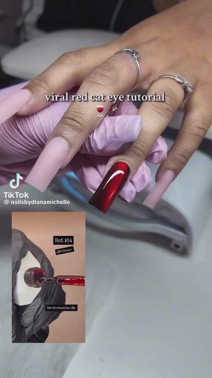 Vernis translucide rouge - (#27)